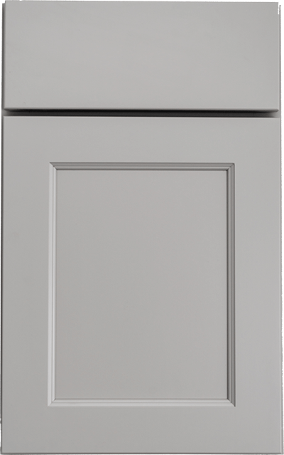 gray cabinet